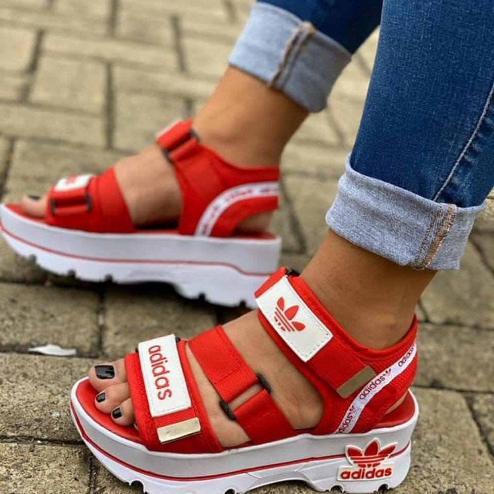 Custom Adidas sandal.